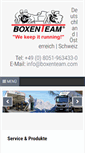 Mobile Screenshot of boxenteam.com